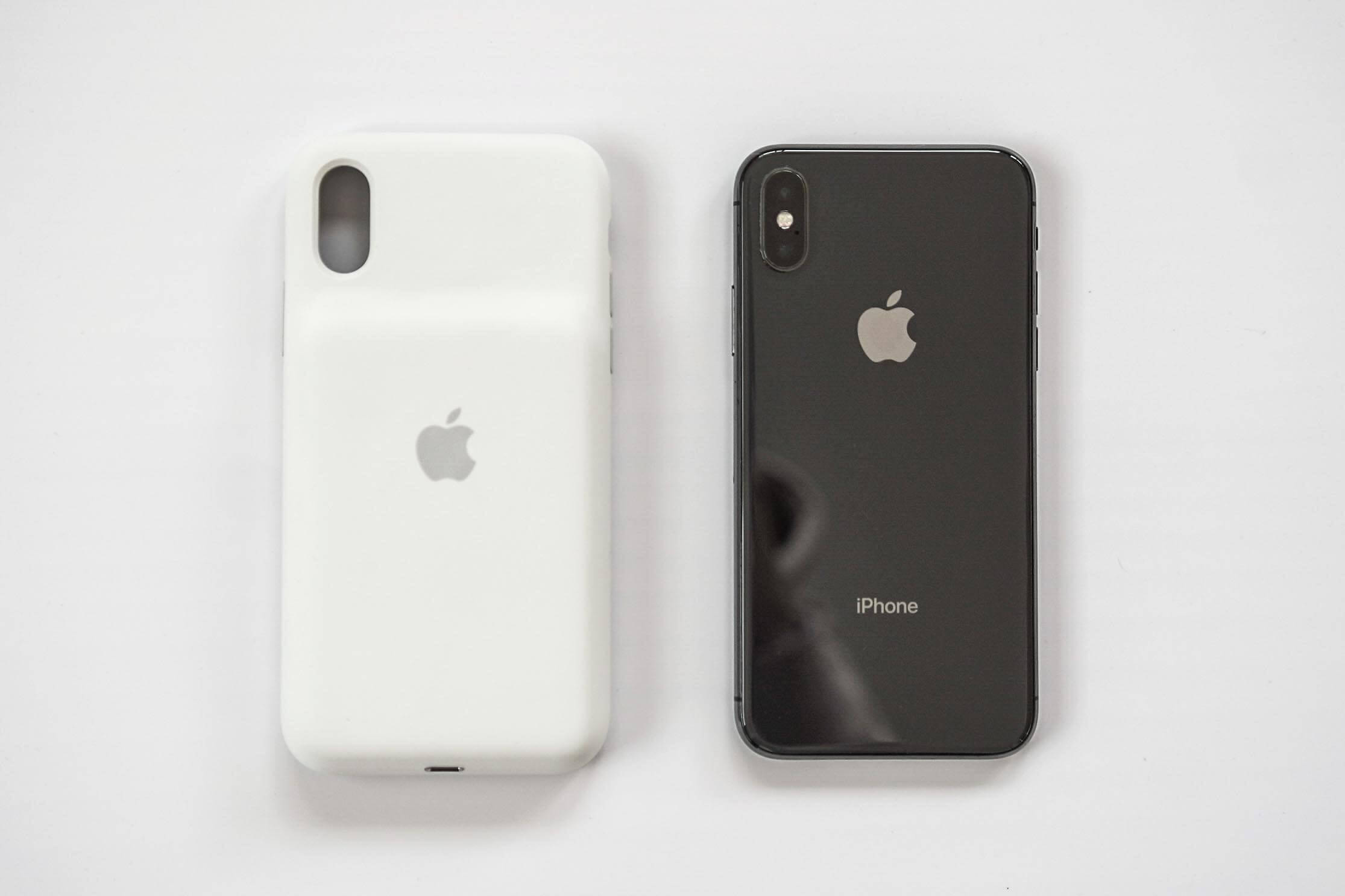 iPhone XでiPhone Xs アップル純正スマートバッテリーケース使える？