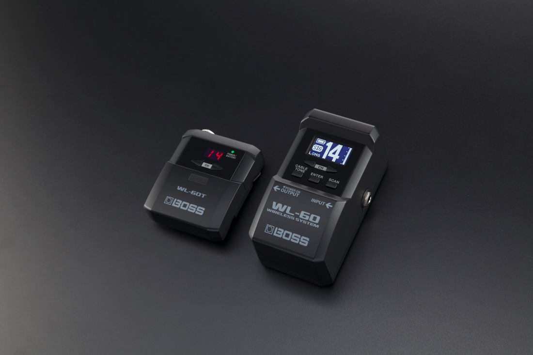 BOSSから大型LCDディスプレイ搭載のワイヤレスシステム｢WL-60｣発表