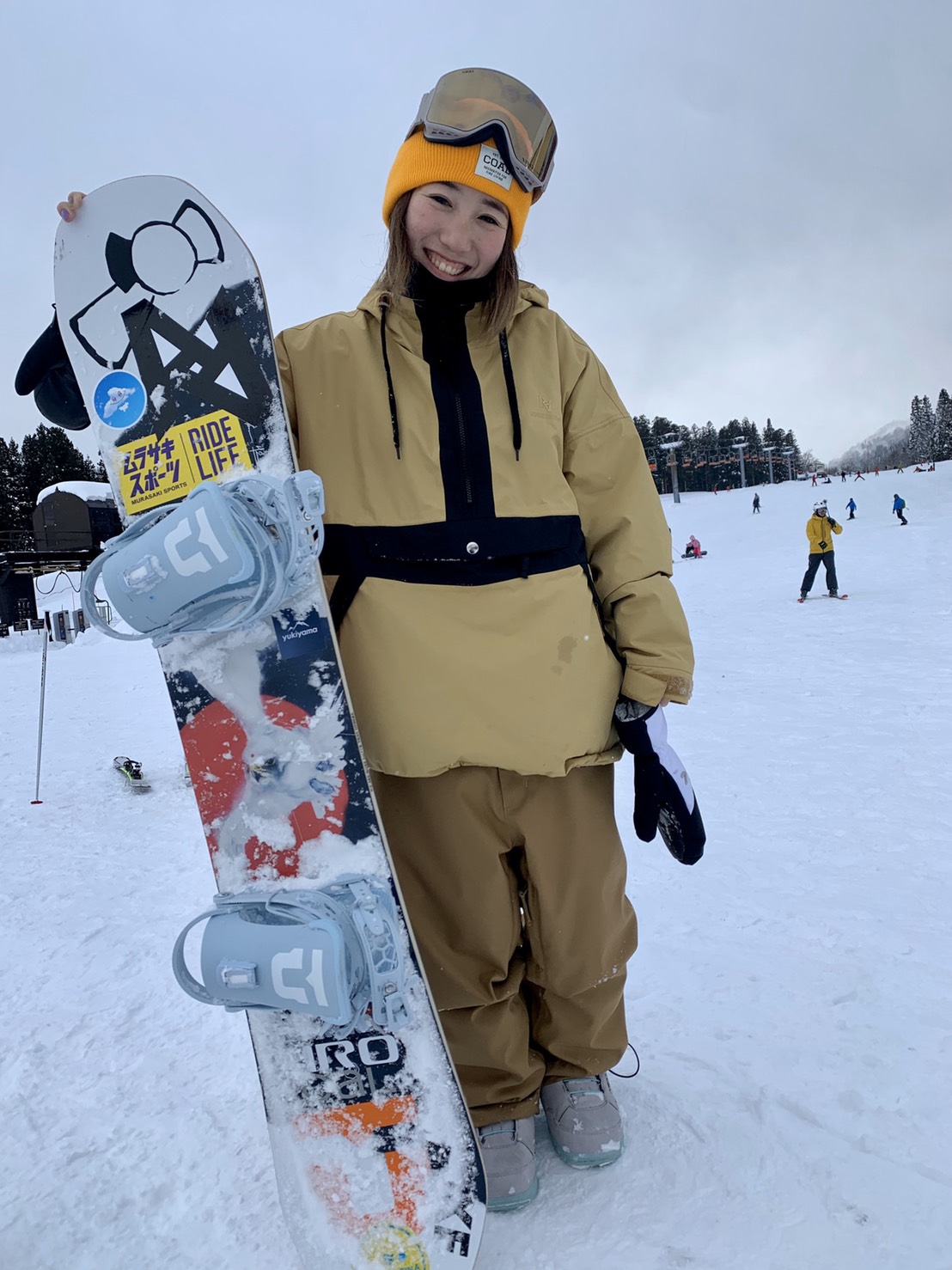 yukiyama公認ライダーにプロスノーボーダー谷上加七子さんが就任