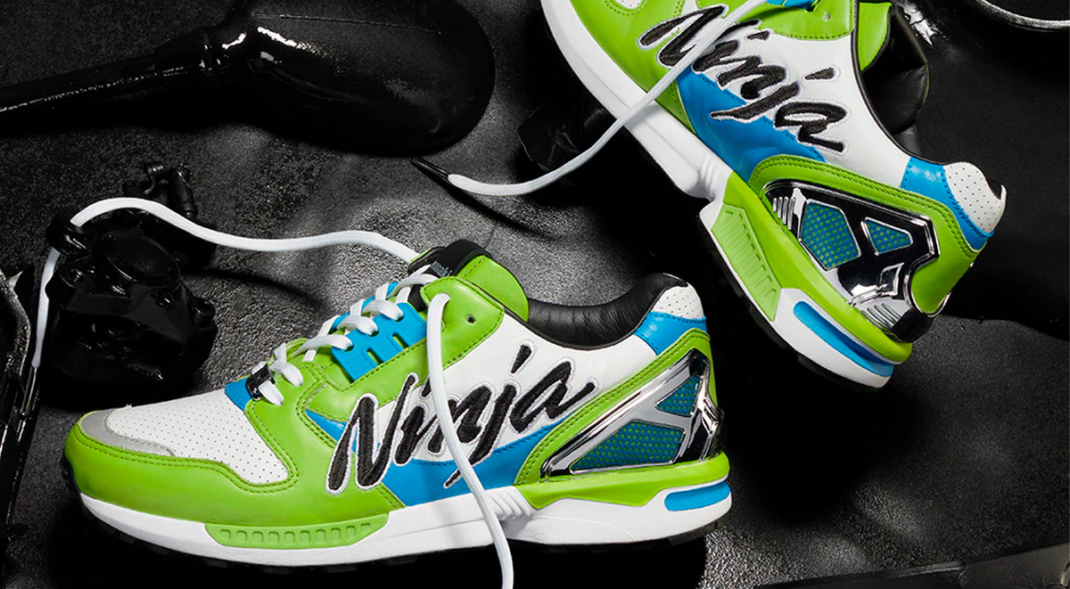 Kawasaki x Adidas ZX Series Honors the '80s Ninja Sportbike
