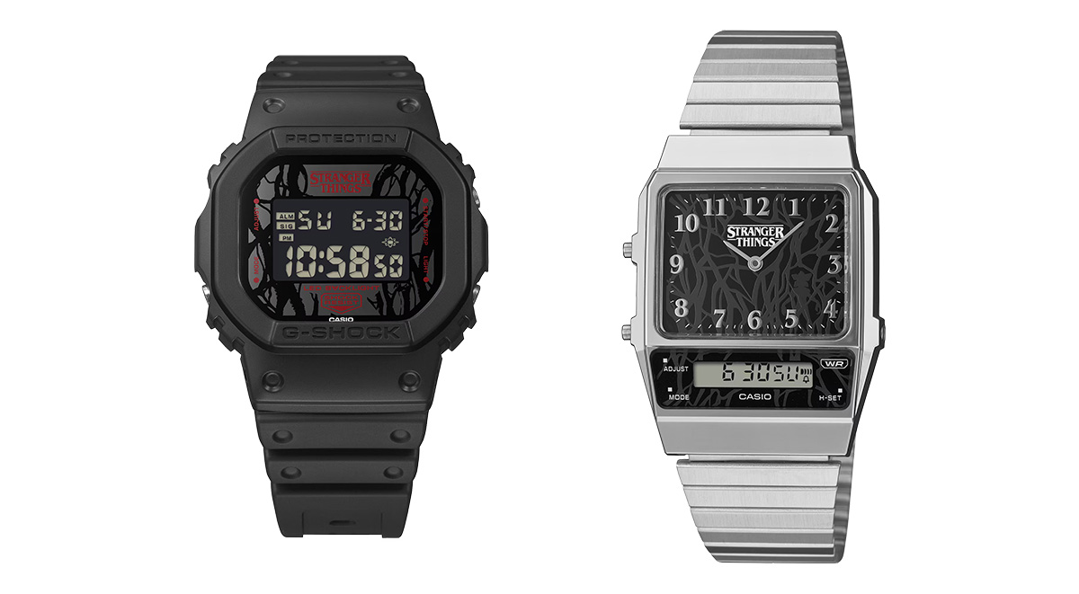 Stranger Things x CASIO Timepieces Return For The Final Chapter