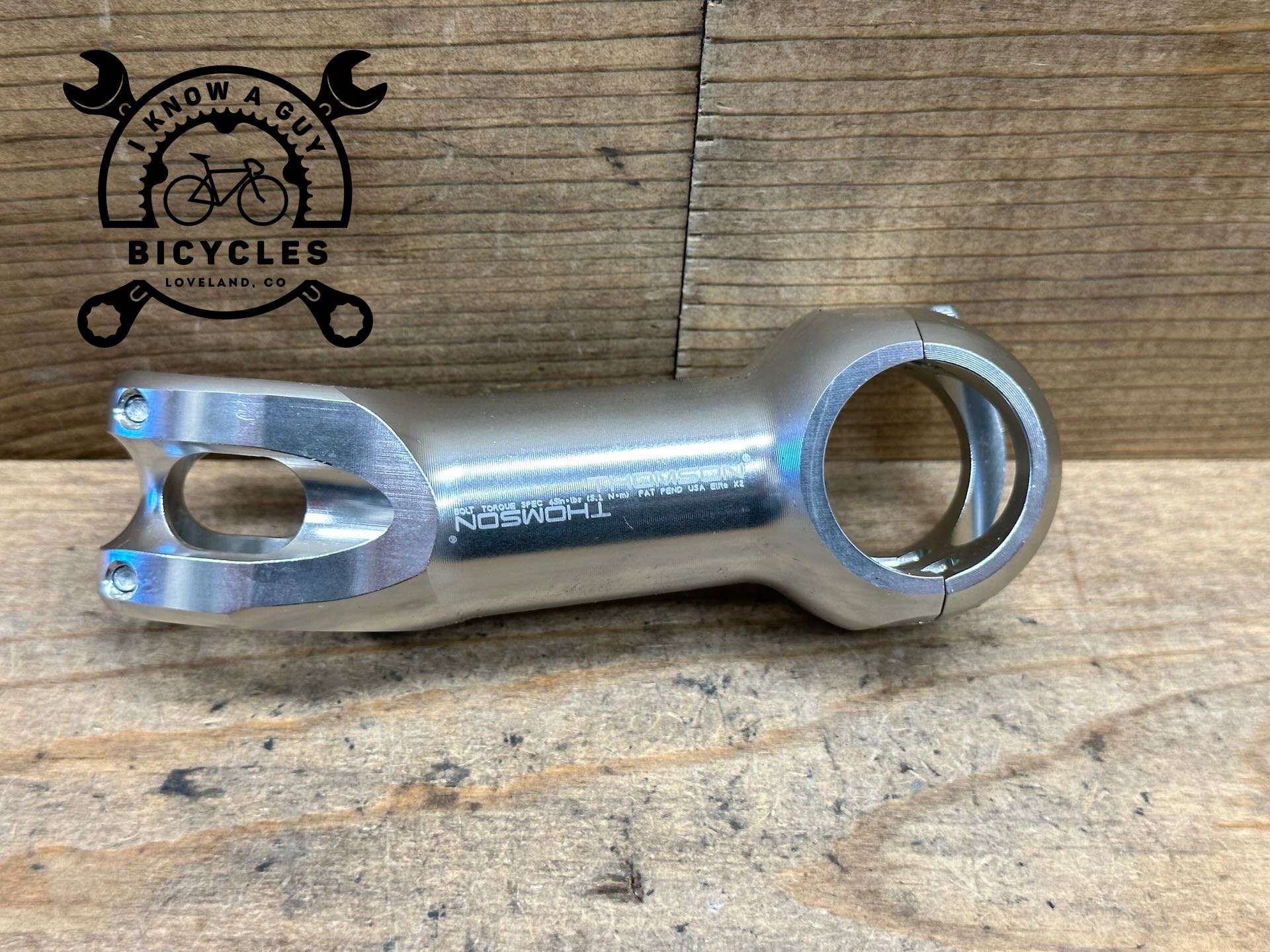 希少THOMSON elite x2 stem 31.8mm/17°/100mm Thomson Elite X2 Road