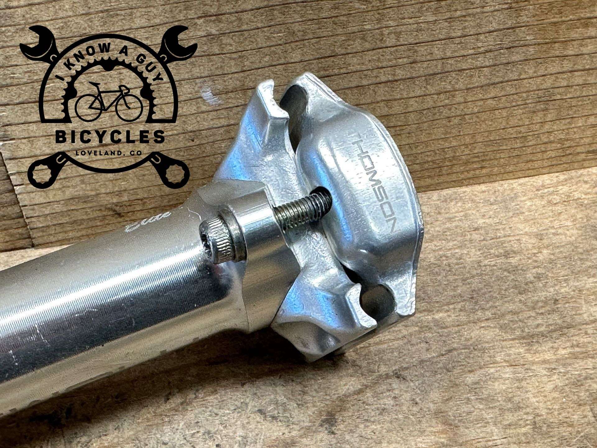 Thomson Elite Seatpost 27.2 x 250mm Silver - I Know a Guy Bicycles