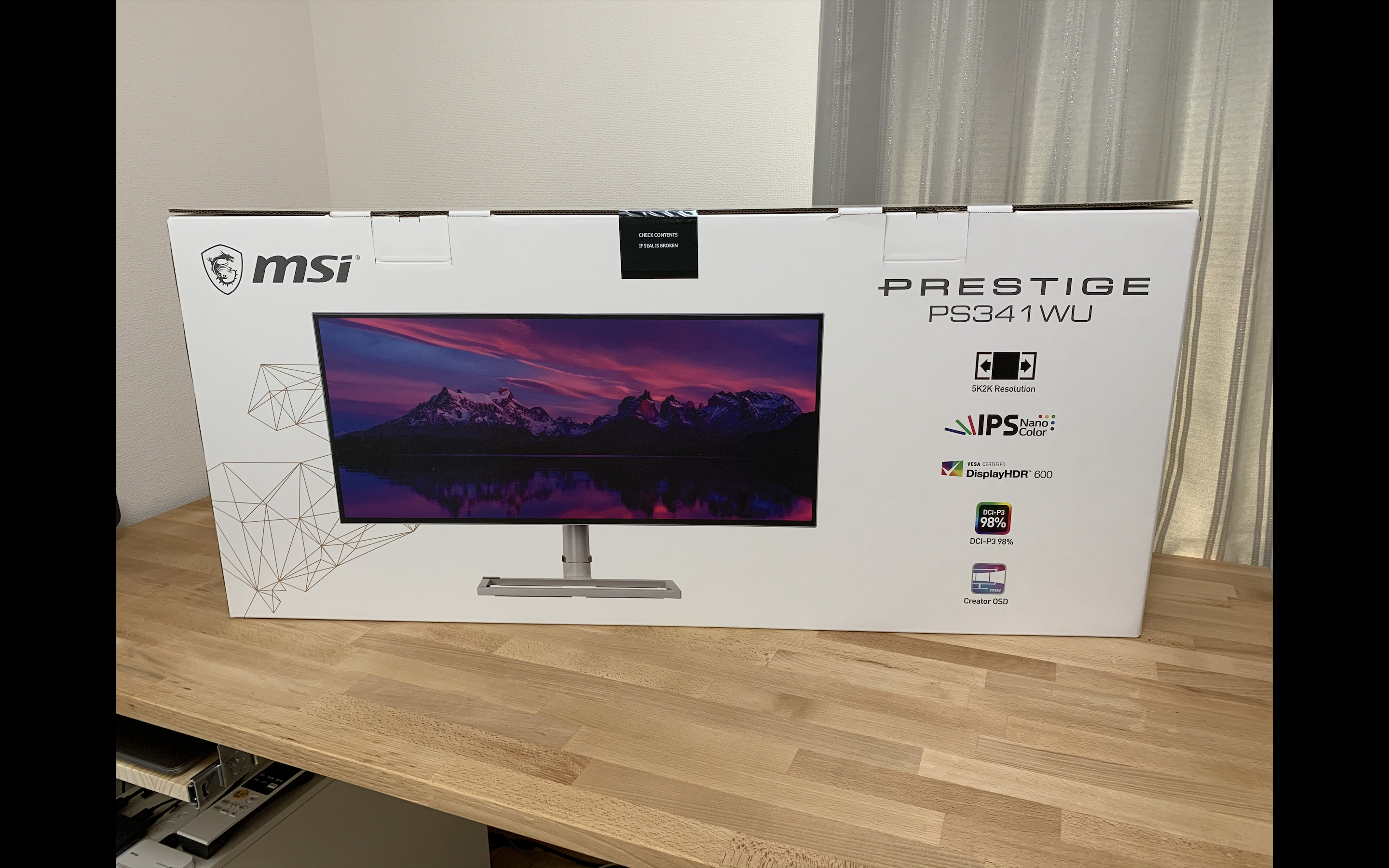 Prestige PS341WU クリエイター向け5K2Kウルトラワイドモニターの