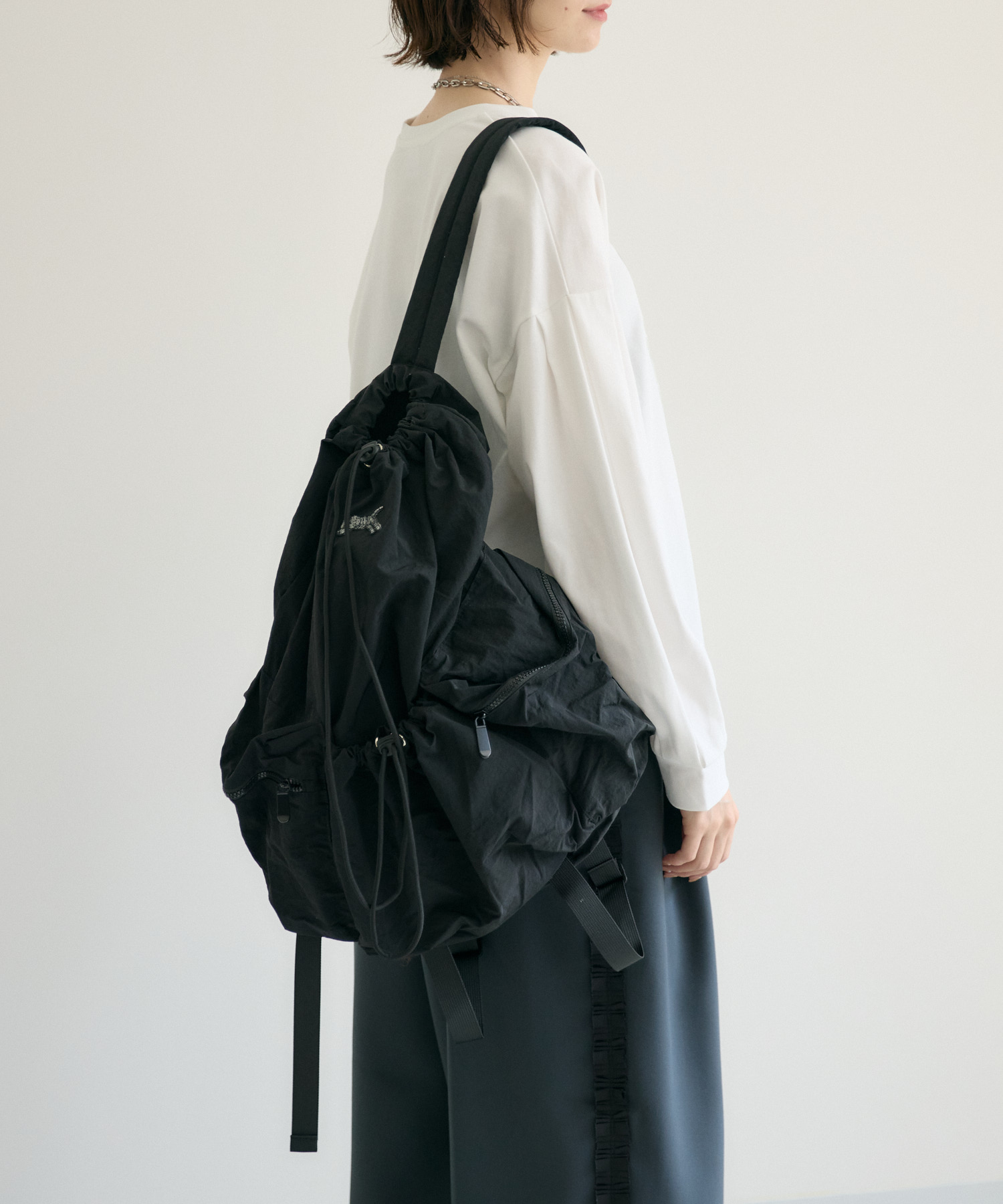 TRANOI. ドローストリングTORAリュック | IKG crossing
