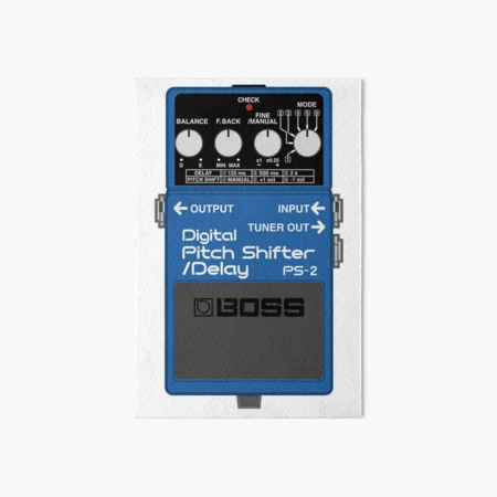 Boss PS-2 Digital Pitch Shifter / Delay Guitar Effect Pedal