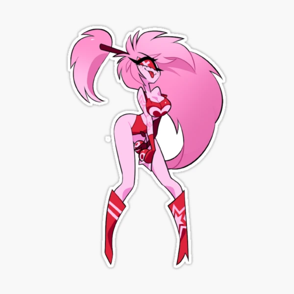 Cherri Bomb Valentine Standee Design - Hazbin Hotel