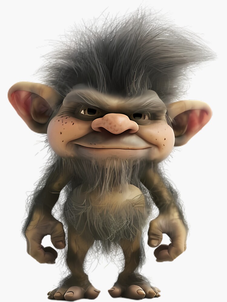 Troll, Trolls, Angry Troll, Cute Troll, Troll Doll, Goblin, Gnome