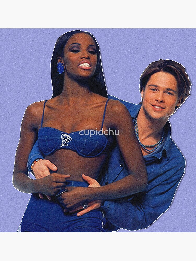 Naomi Campbell & Brad Pitt 90s