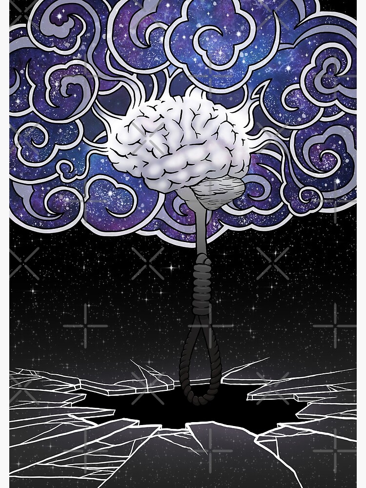 Bipolar Disorder Mania Depression Brain Art