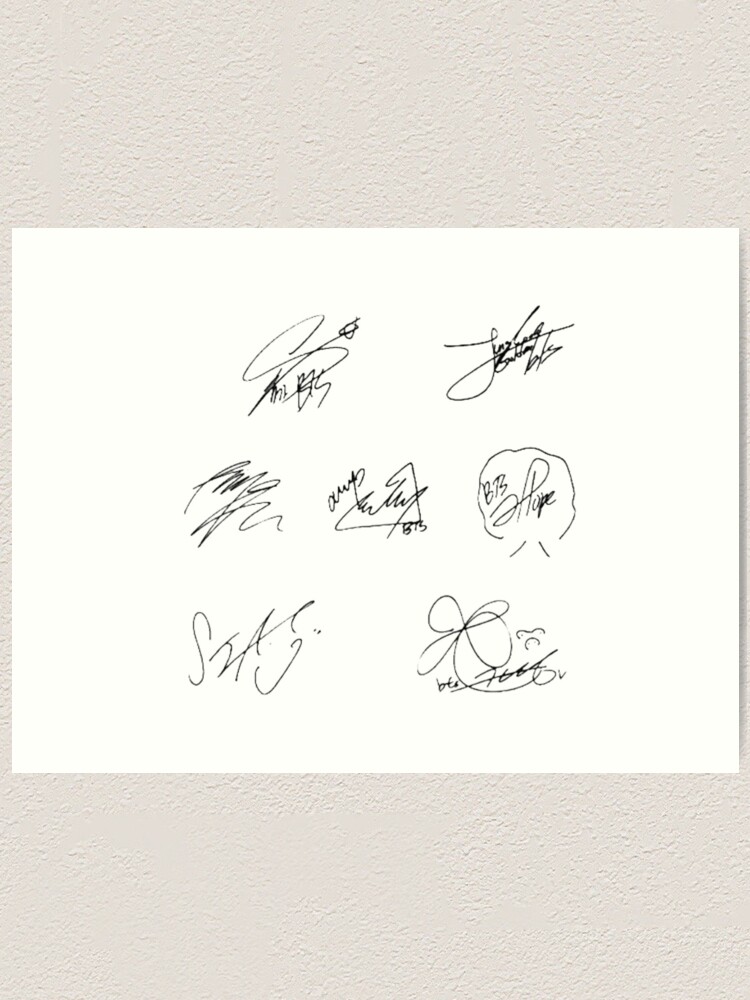 BTS Signatures 