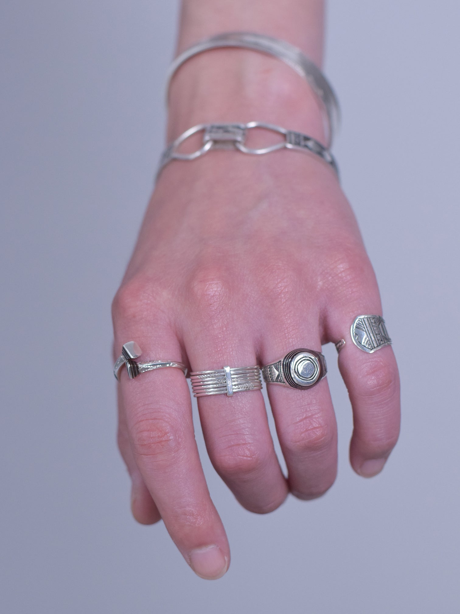 Touareg Silver / 7DAYS RING (SILVER)