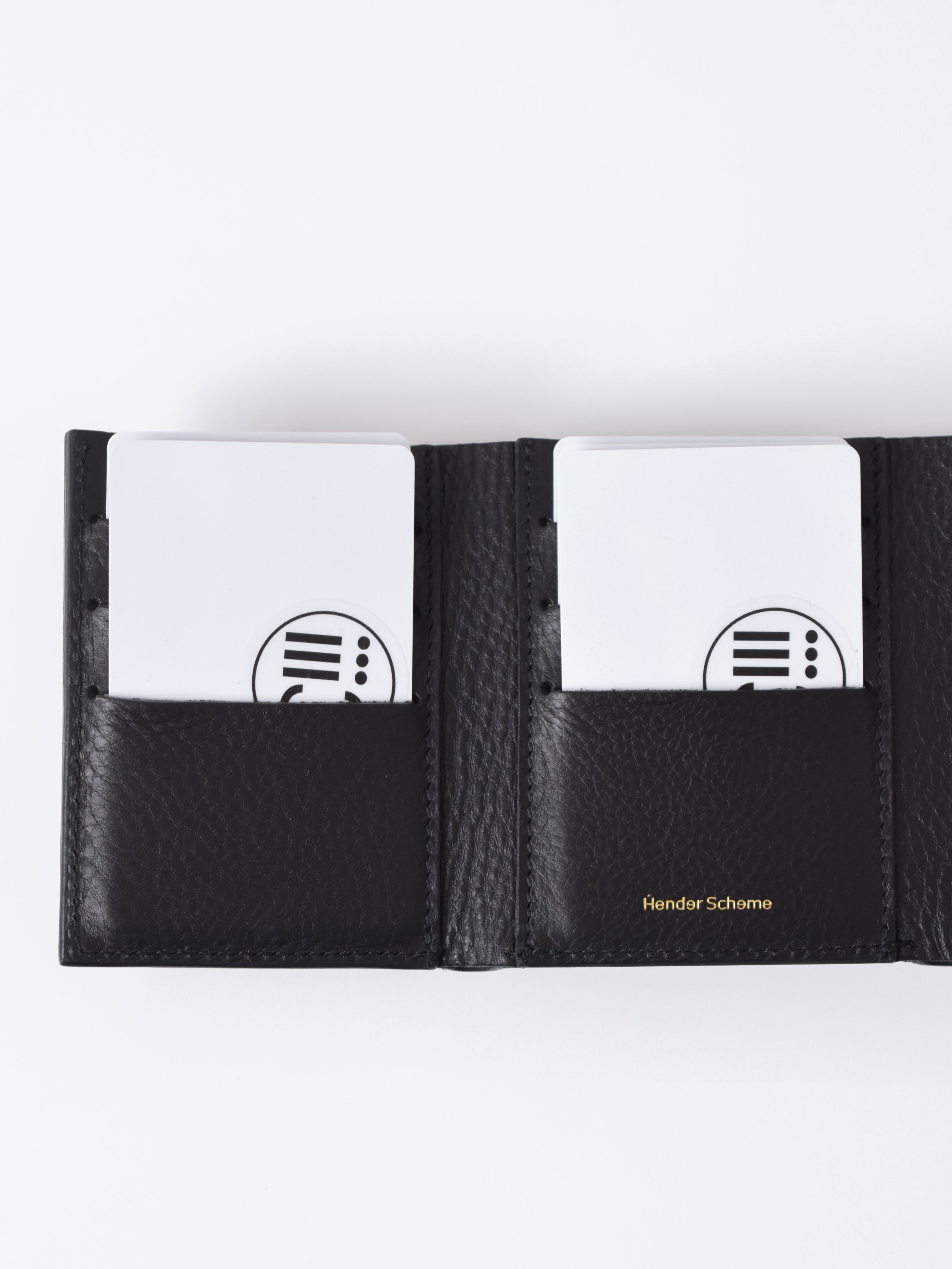 Hender Scheme / trifold wallet (BLACK)