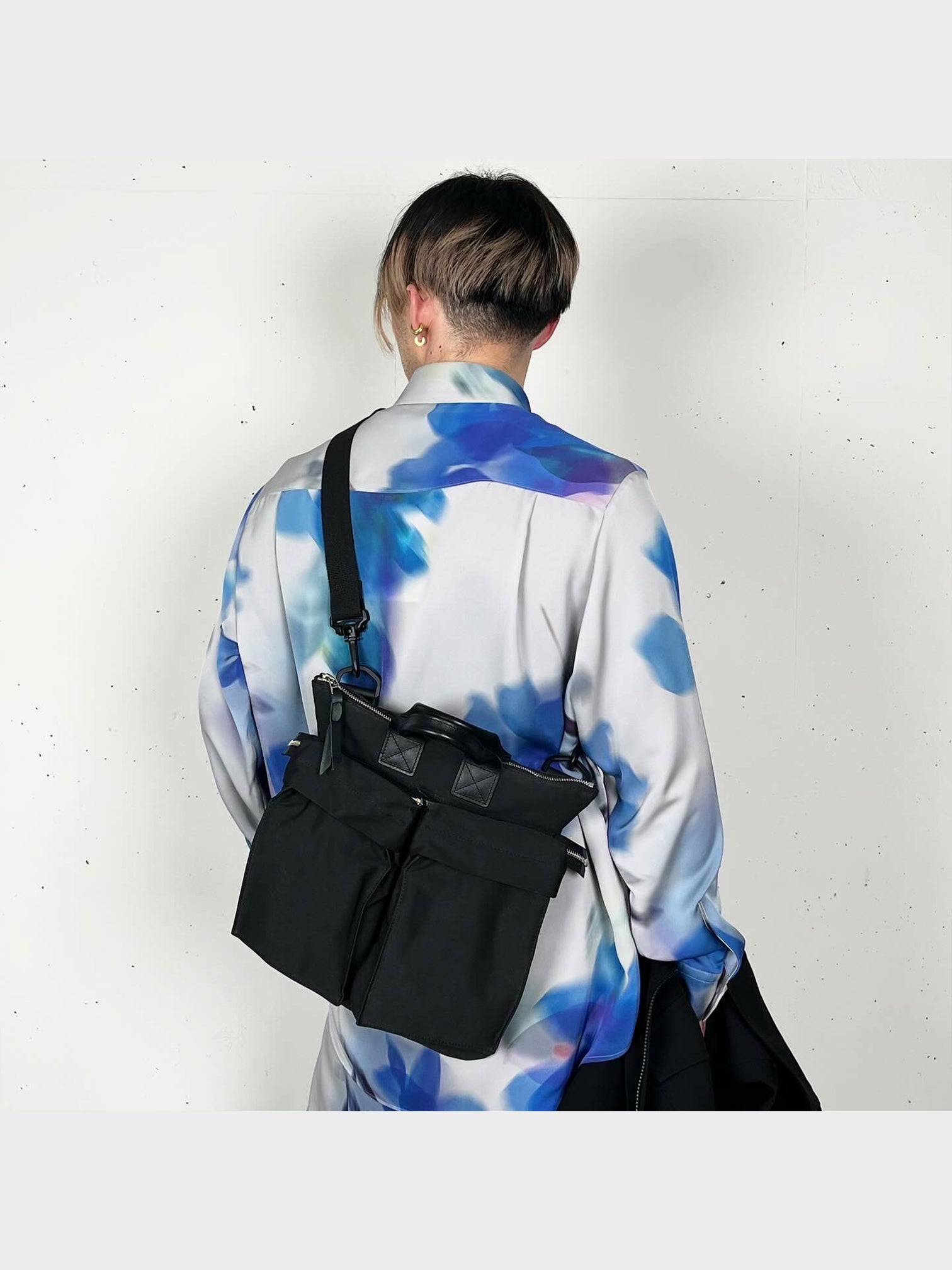 Hender Scheme / helmet bag small (BLACK)