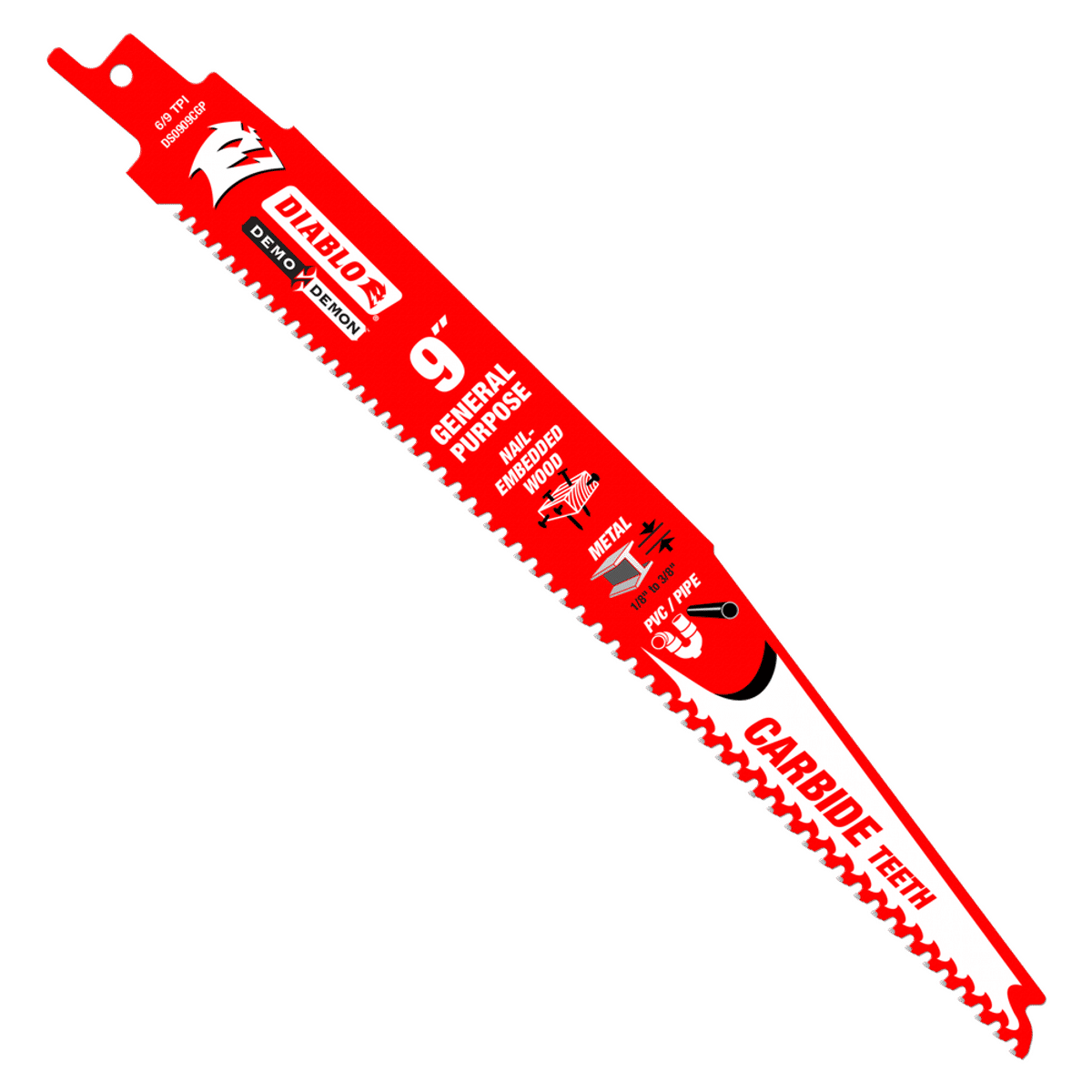 DS0909CGP | Reciprocating Blades | General Purpose | Carbide