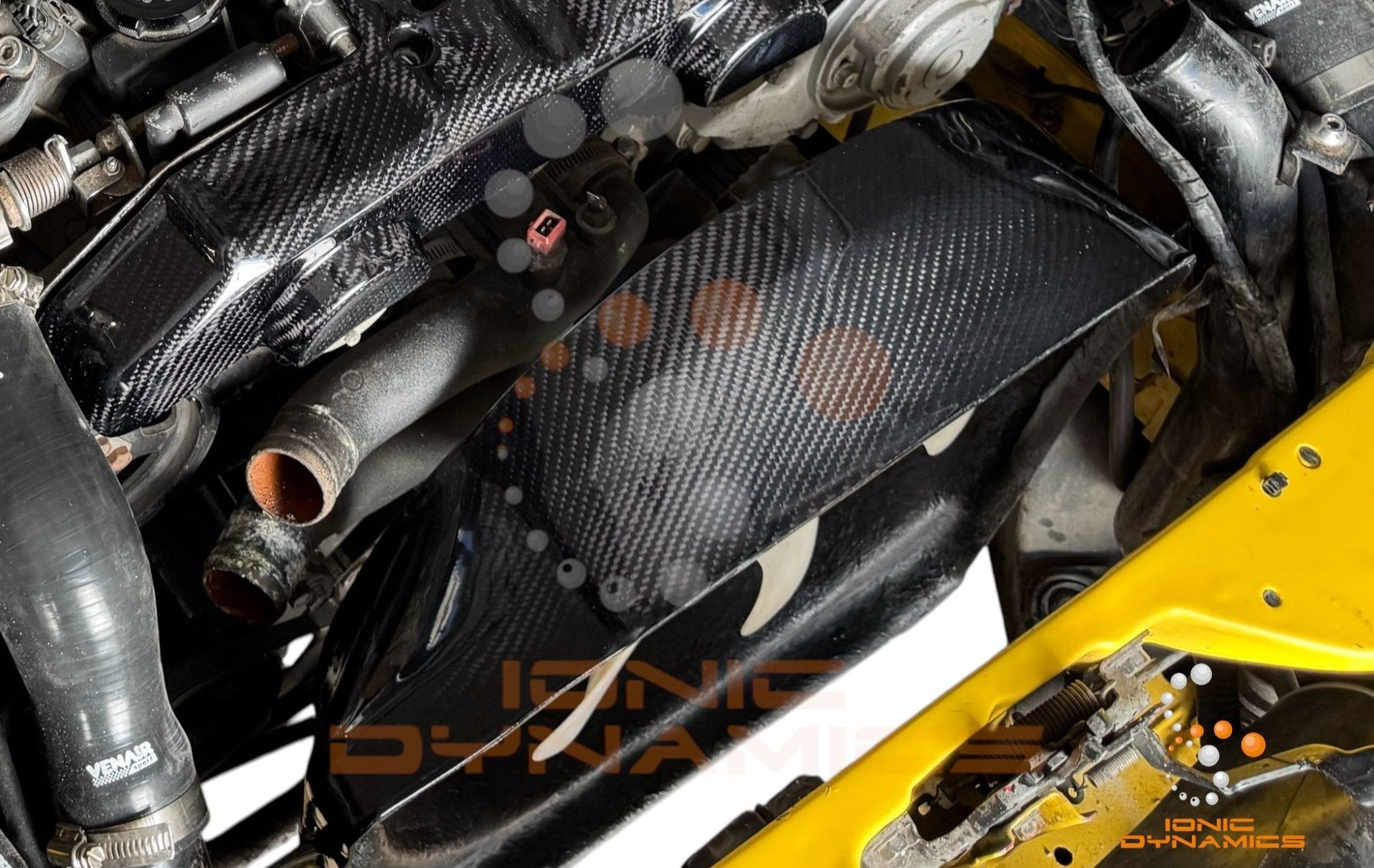 NEW 2025 300zx OEM replica Radiator Fan Shroud Non-Turbo NA