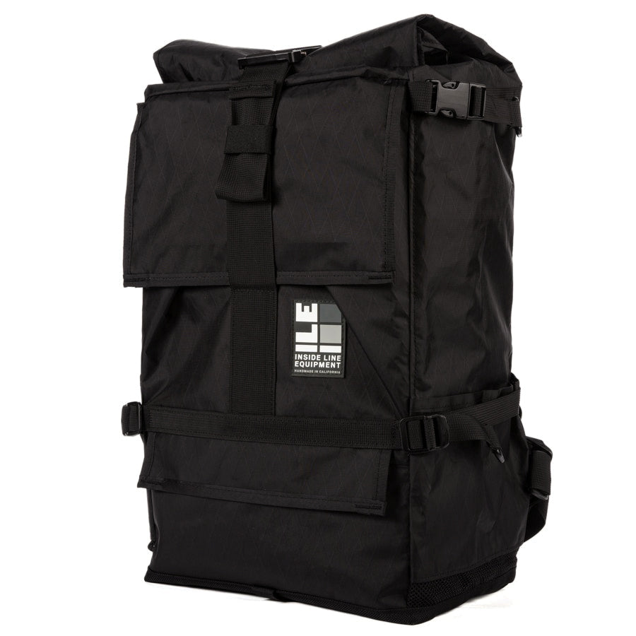 Default XL 40L Waterproof Rolltop Backpack for cycling, commuting