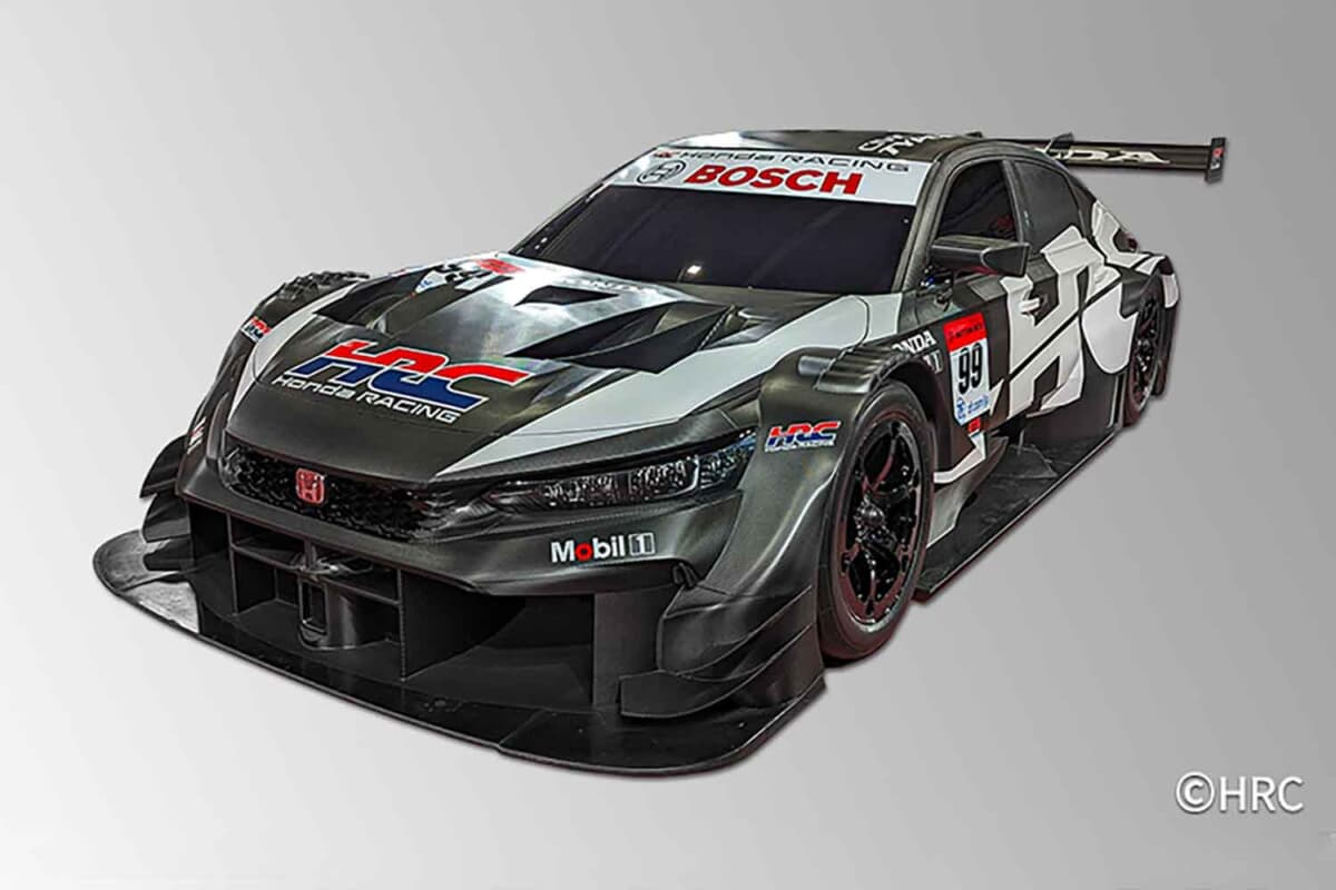 注目!! SUPER GT GT500の「シビック タイプR-GT」テスト車両が