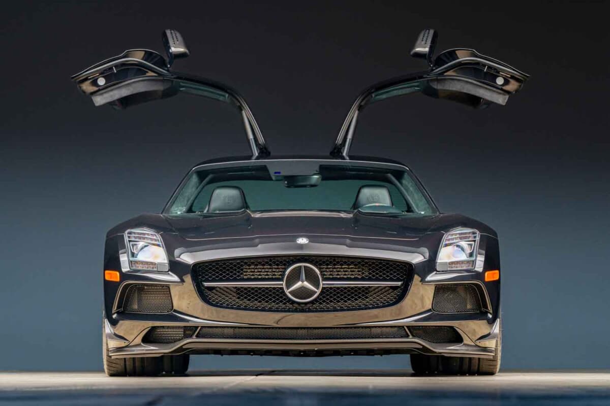 新車時の約4倍、約1億2000万円で落札！ メルセデス・ベンツ「SLS AMG