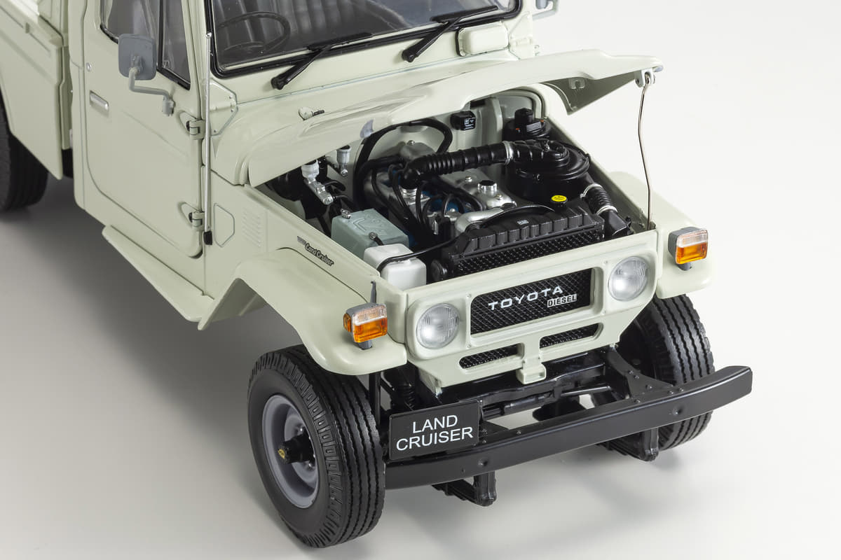京商1/18スケール「トヨタ・ランドクルーザー40」に新色登場！ ブルー