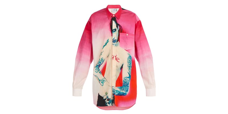 Vetements Fall/Winter 2018 Marilyn Manson Shirt | Hypebeast