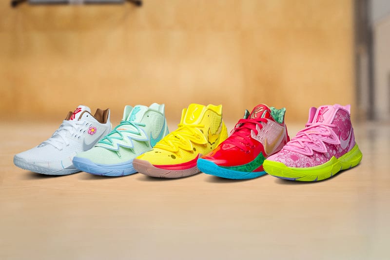 Spongebob Squarepants' x Nike Kyrie Collection | Hypebeast