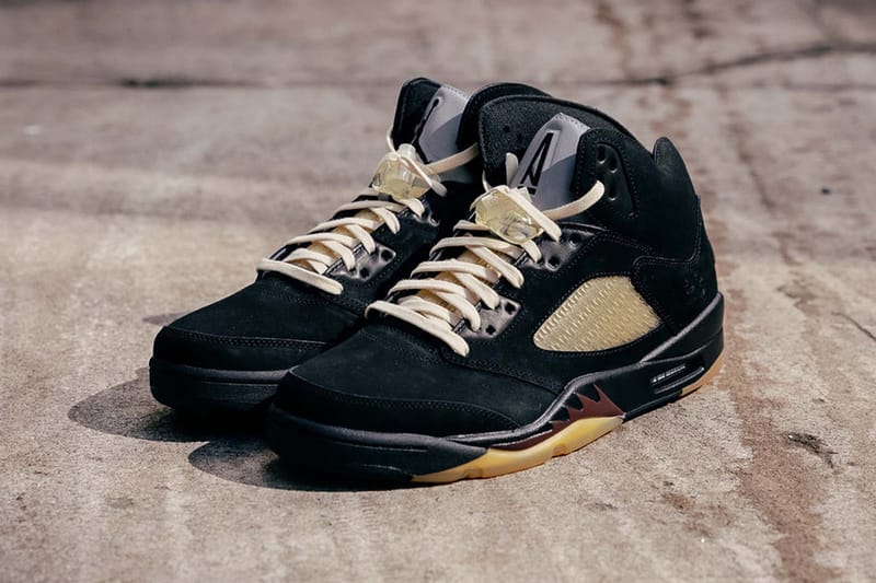 アママニエール x エアジョーダン5 “ダスク” の発売情報が解禁