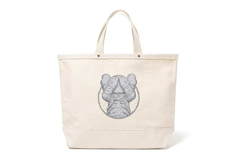 KAWS HUMAN MADE Drop Limited Edition Tote Bag | Hypebeast