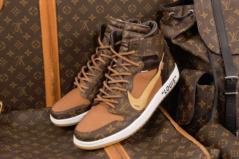 Louis Vuitton x Nike Air Jordan 1 Custom | Hypebae
