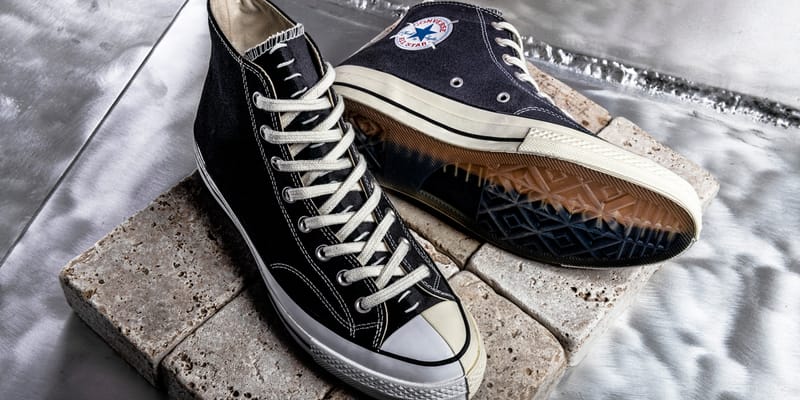 スラムジャム×コンバースがツギハギデザインの新作コラボチャック