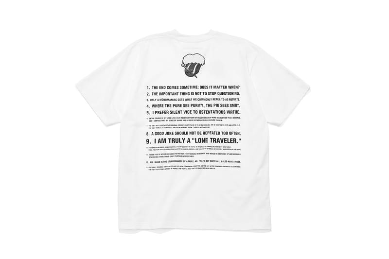 ゴッドセレクションXXXからナンバーナインとのコラボTシャツが登場