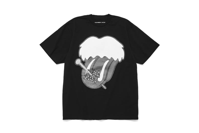 ゴッドセレクションXXXからナンバーナインとのコラボTシャツが登場