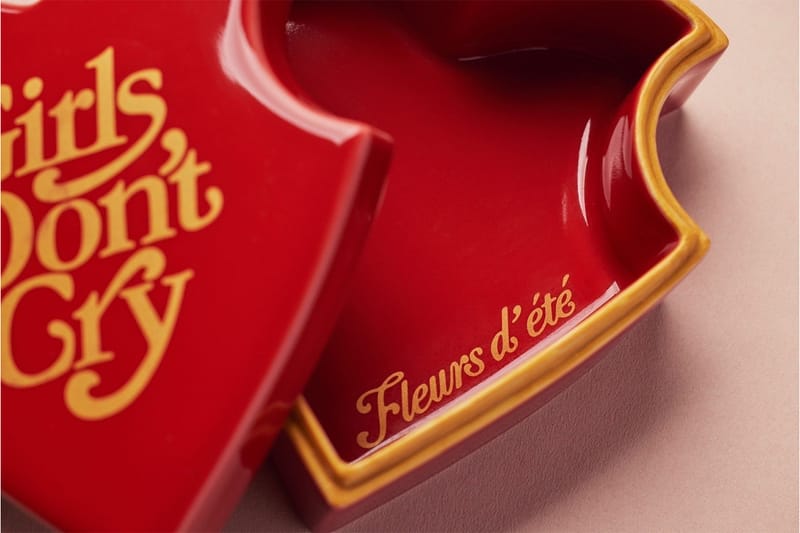 エテ x ガールズドントクライから有田焼と風呂敷のセットが発売