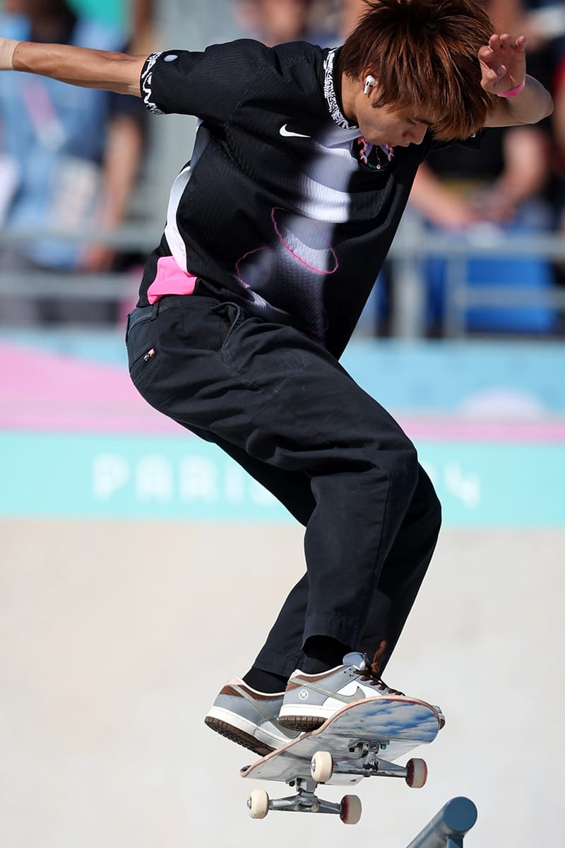 堀米雄斗が大逆転で五輪連覇！スニーカーはNIKE SBダンクロー