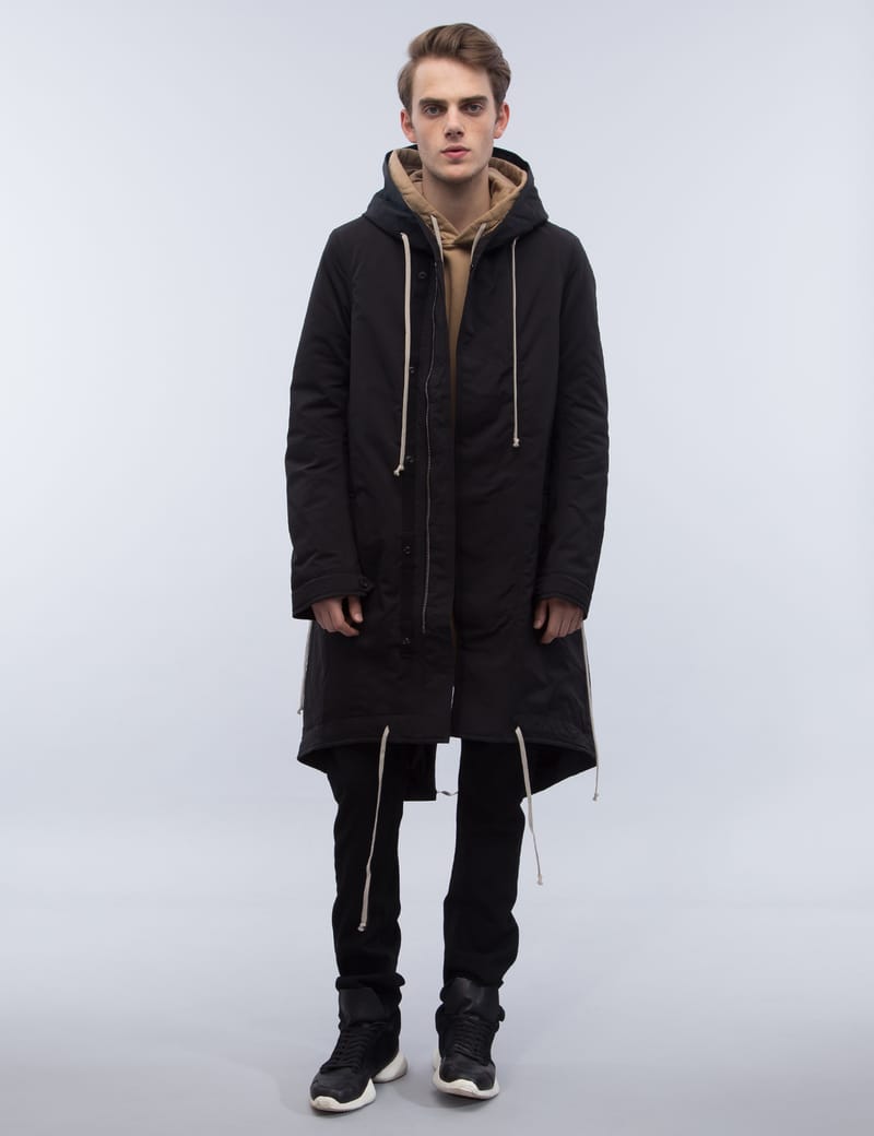 Rick Owens Drkshdw - Fishtail Parka | HBX