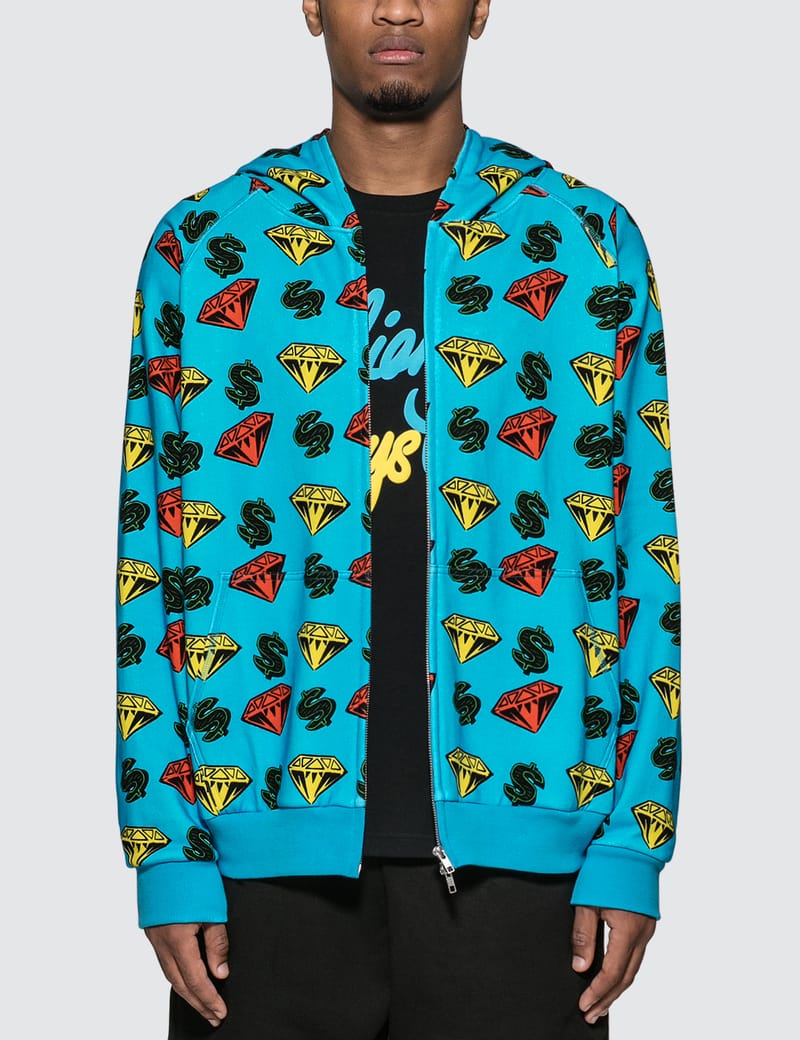 Billionaire Boys Club - Diamond & Dollar Full Zip Hoodie | HBX