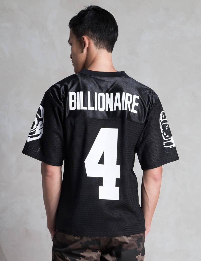 Billionaire Boys Club - Black Curve Logo Football Jersey | HBX