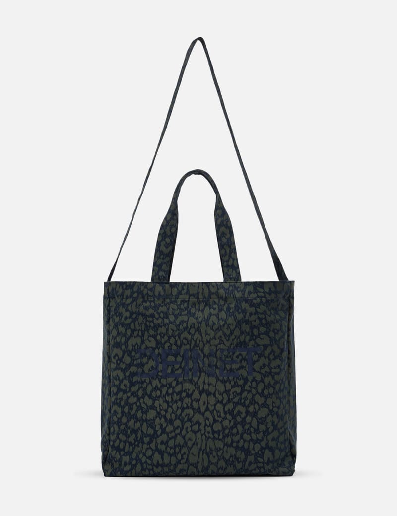 DEINET YEONJUN GGUM X DEINET Big Eco Bag - ヒョウ柄の韓国製ビッグ