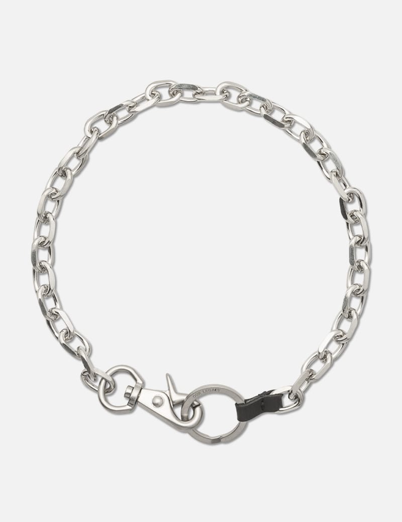 Our Legacy - Ladon Matte Nickel Necklace | HBX