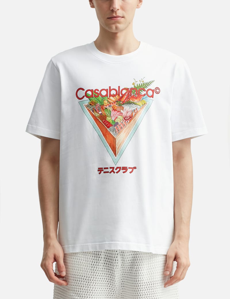 Casablanca - Tennis Club Icon Short Sleeve T-Shirt | HBX