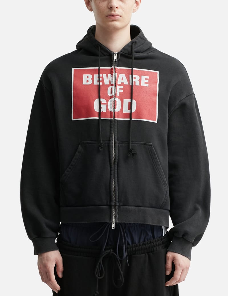 PROJECT G/R - Reconstructed Folded Zip Hoodie | HBX