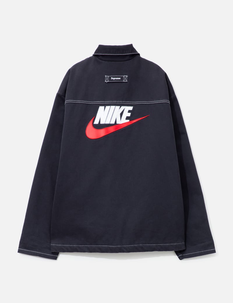 Supreme - Nike Double Zip Quilted Work Jacket | HBX
