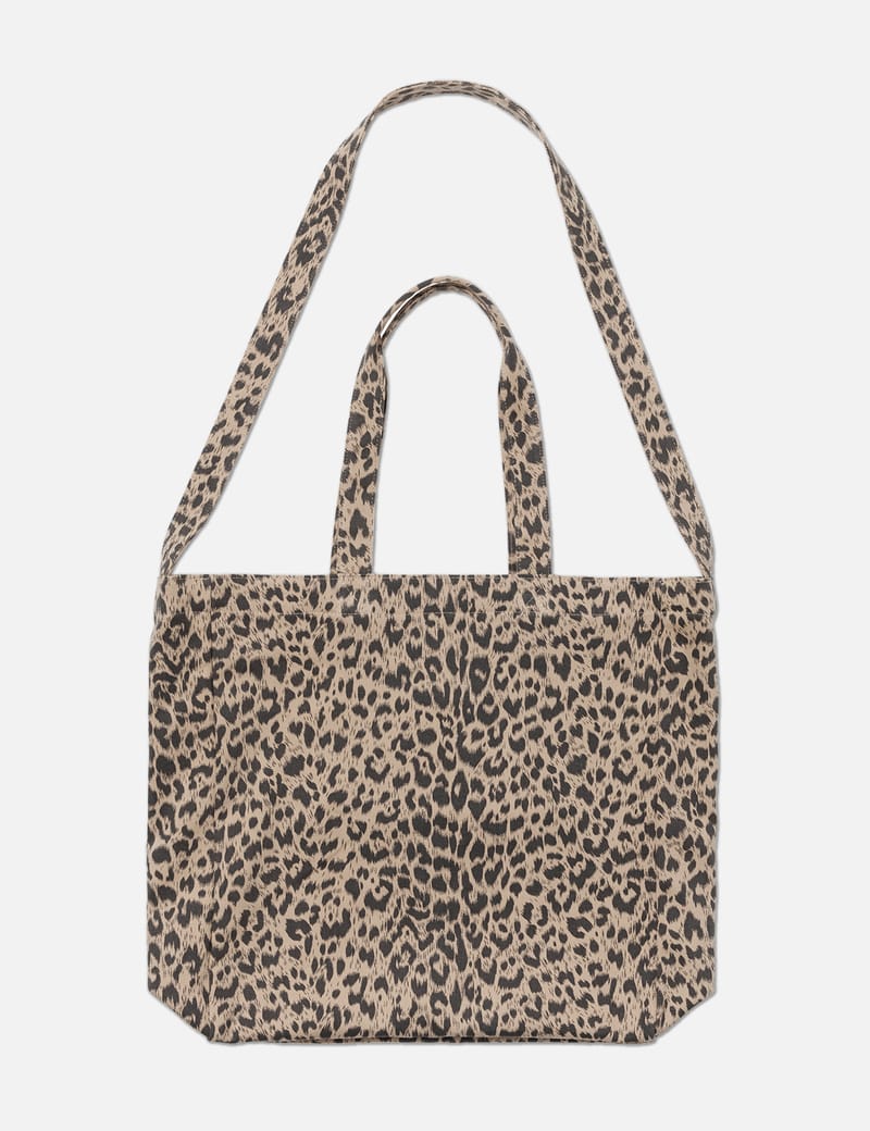 DEINET YEONJUN GGUM X DEINET Big Eco Bag - Leopard-print