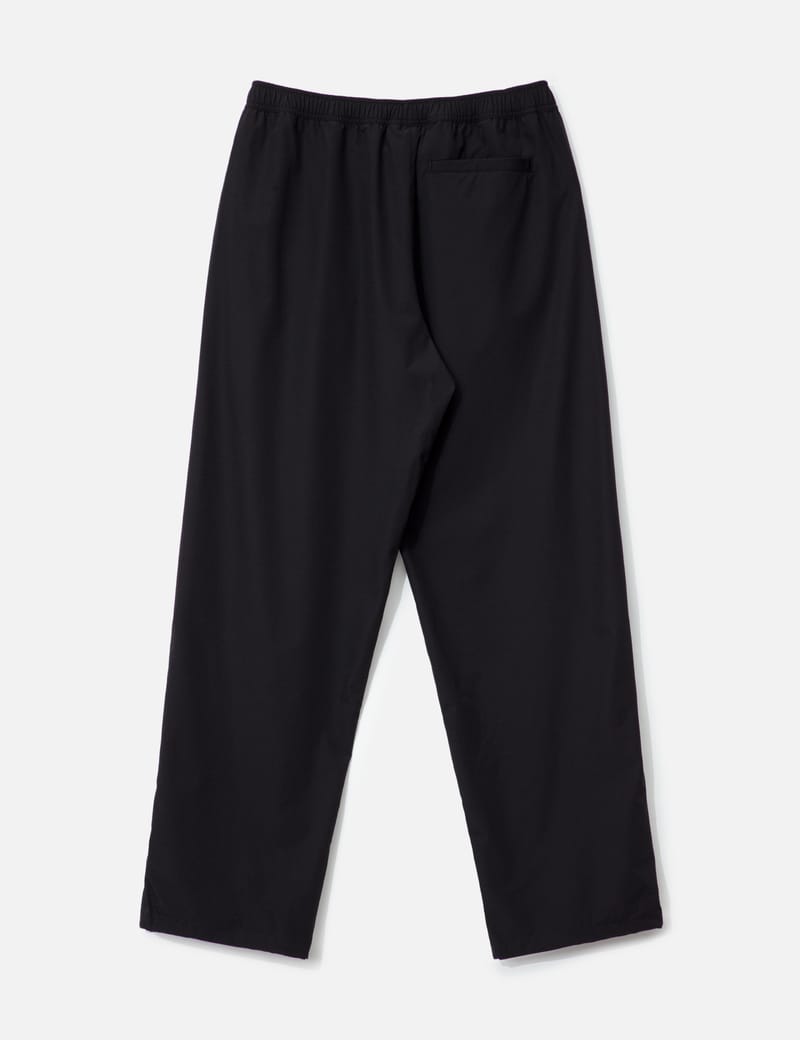 Dime Athletic Zip Pants - Black track pants with zip pockets and