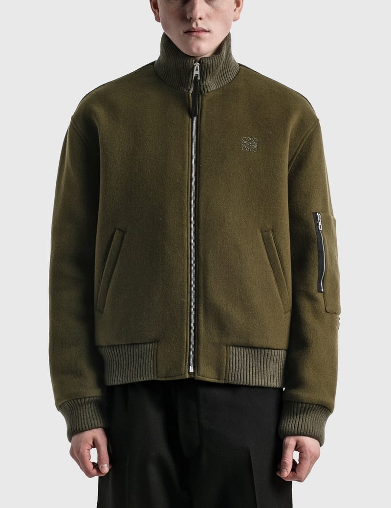 ロエベ - ニット バックボンバージャケット | HBX