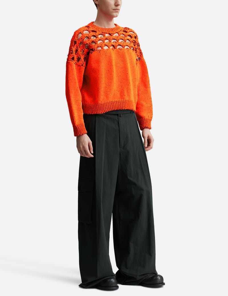 Dries Van Noten - Open Knit Sweater | HBX