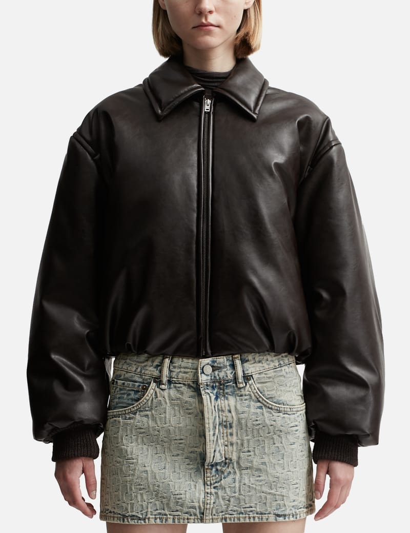 アクネ ストゥディオズ - コーテッド ボンバージャケット | HBX