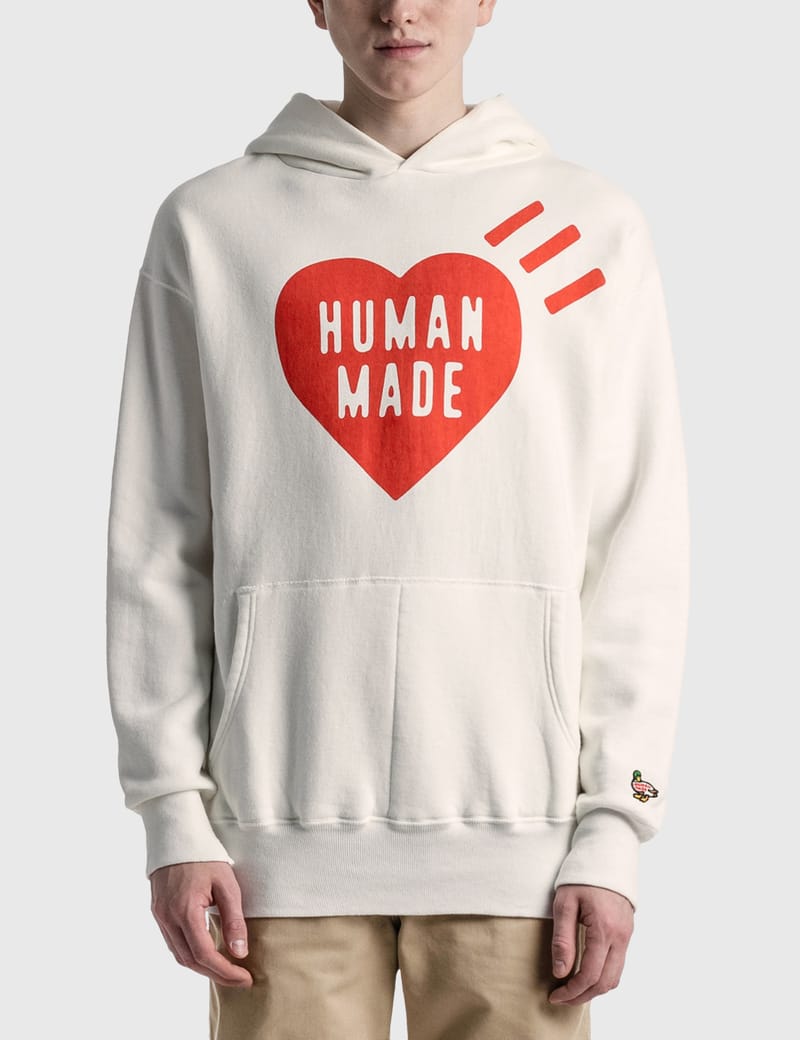 Human Made - Heart Logo Hoodie | HBX