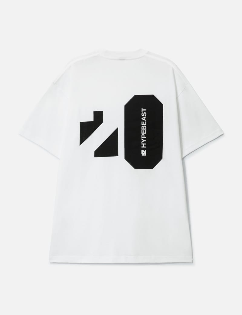 Hypebeast Supremex Hypebeast 20th Anniversary T-shirt - Supremeと