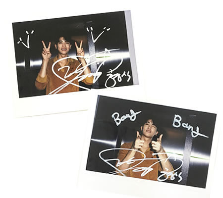 応募終了】パク・ヒョンシクの直筆サイン入りインスタント写真を2名様